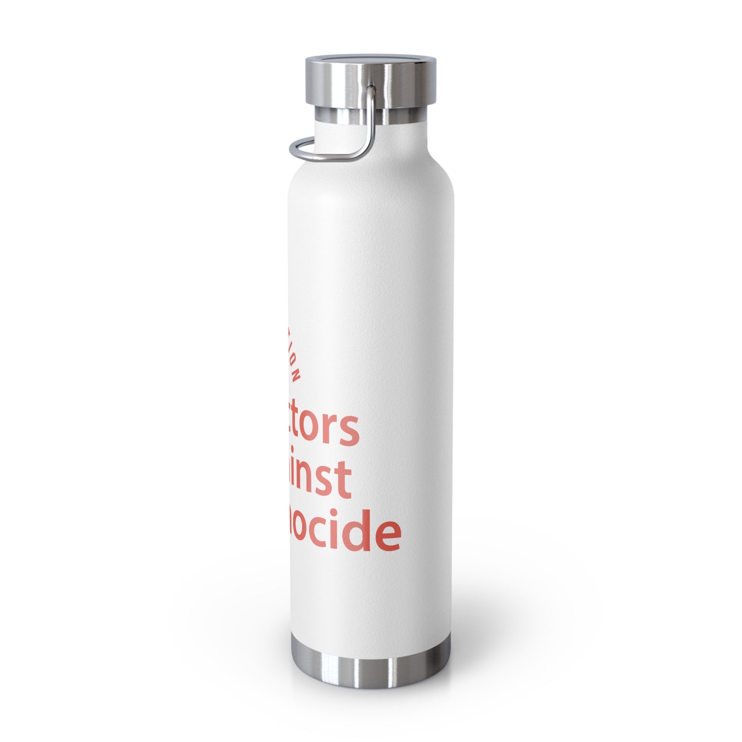 Support Doctors Against Genocide - 22oz Copper Insulated Water Bottle
