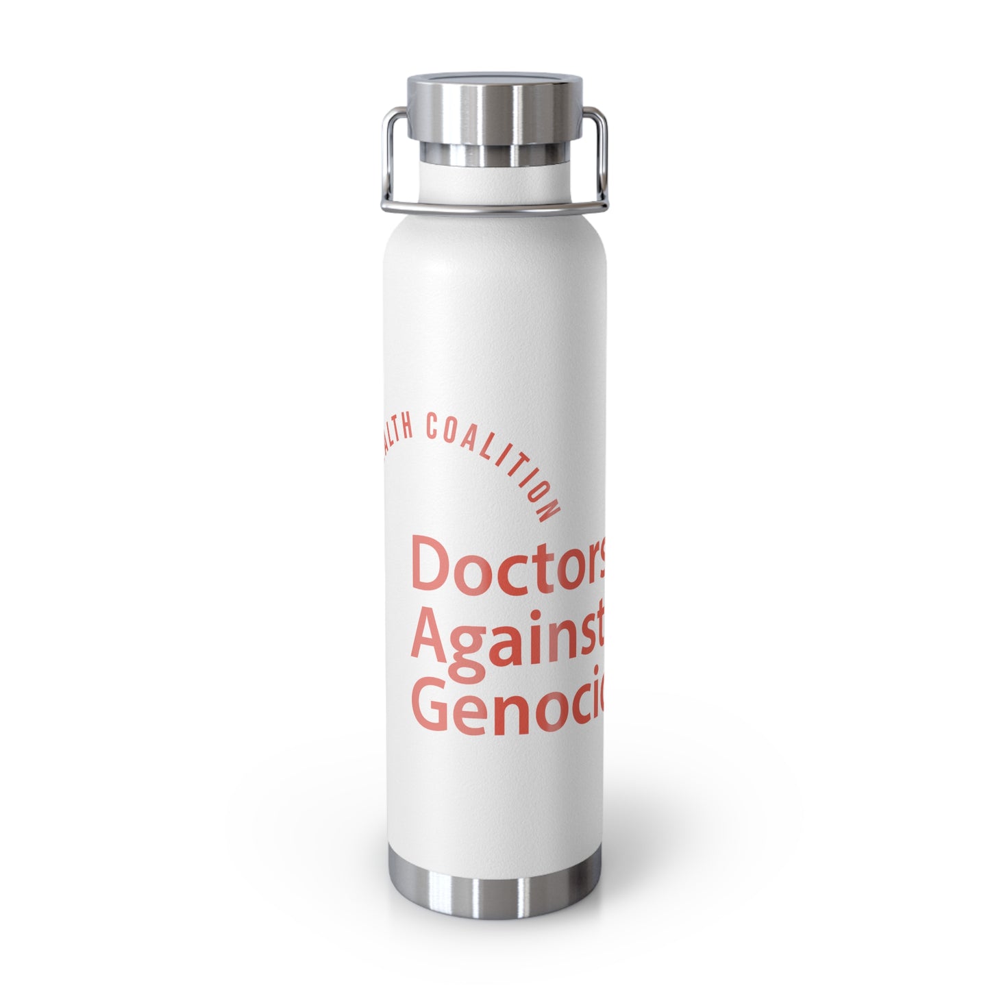 Support Doctors Against Genocide - 22oz Copper Insulated Water Bottle