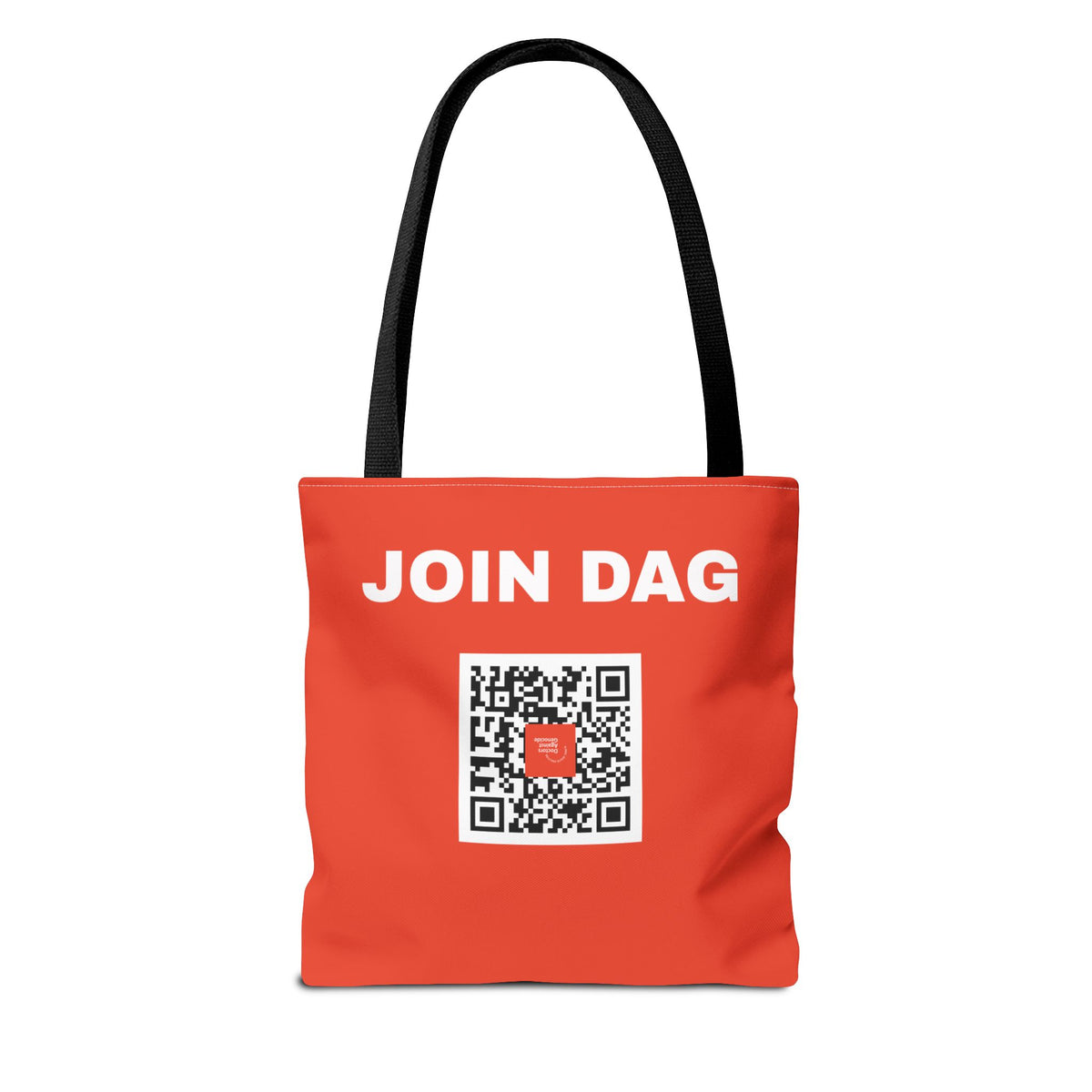 Advocacy Tote Bag – “Free Dr. Hussam Abu Safiya” QR Join DAG Design