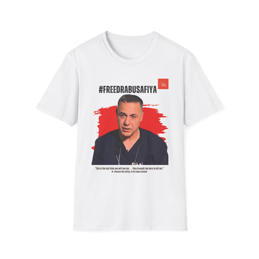T-Shirt — #FreeDrAbuSafiya Solidarity Tee