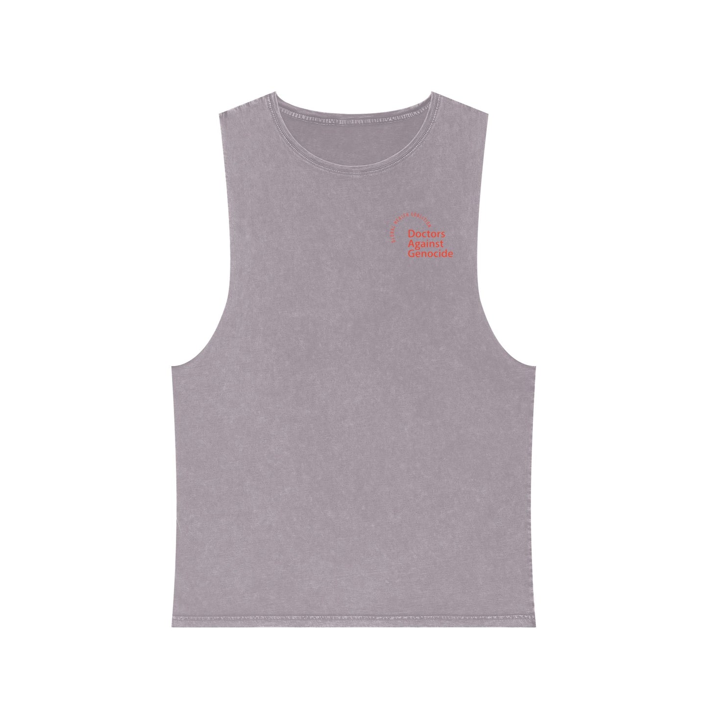 Stonewash Tank — 'Outdoor Adventure' Minimal Chest Logo