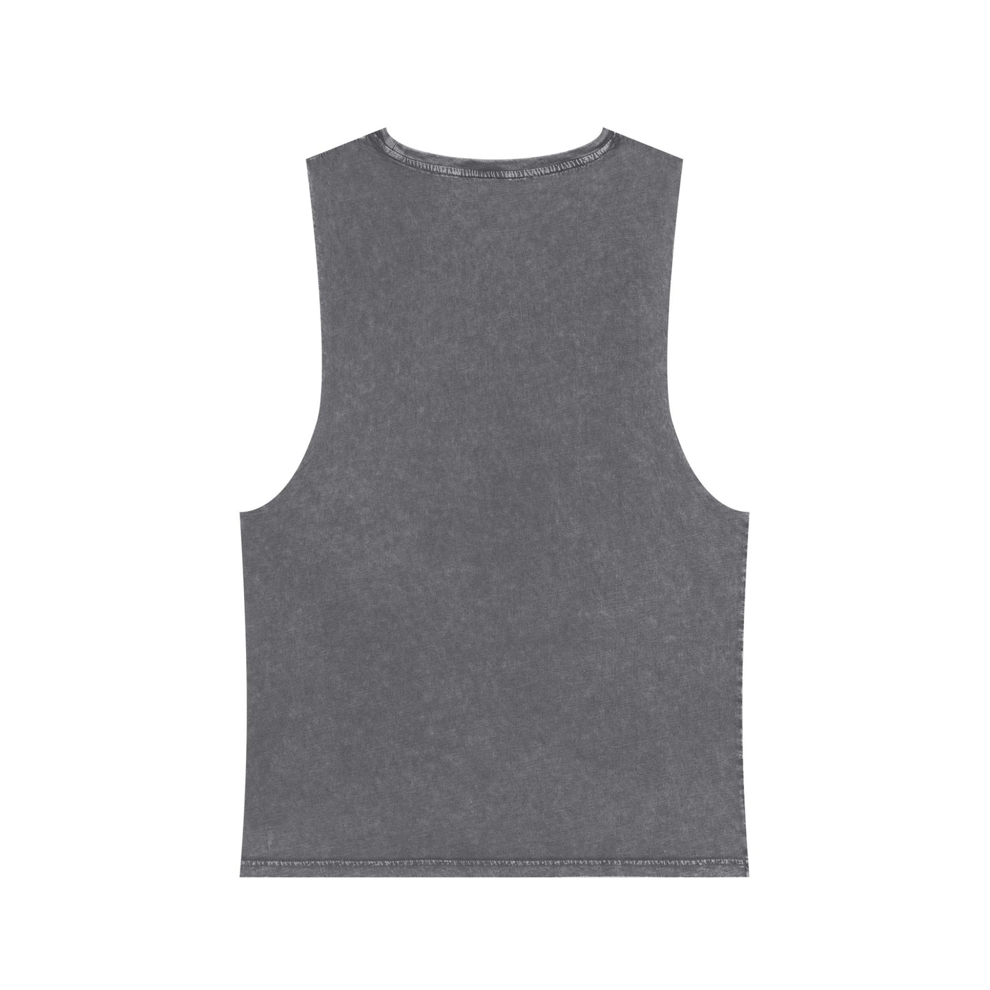 Stonewash Tank — 'Outdoor Adventure' Minimal Chest Logo