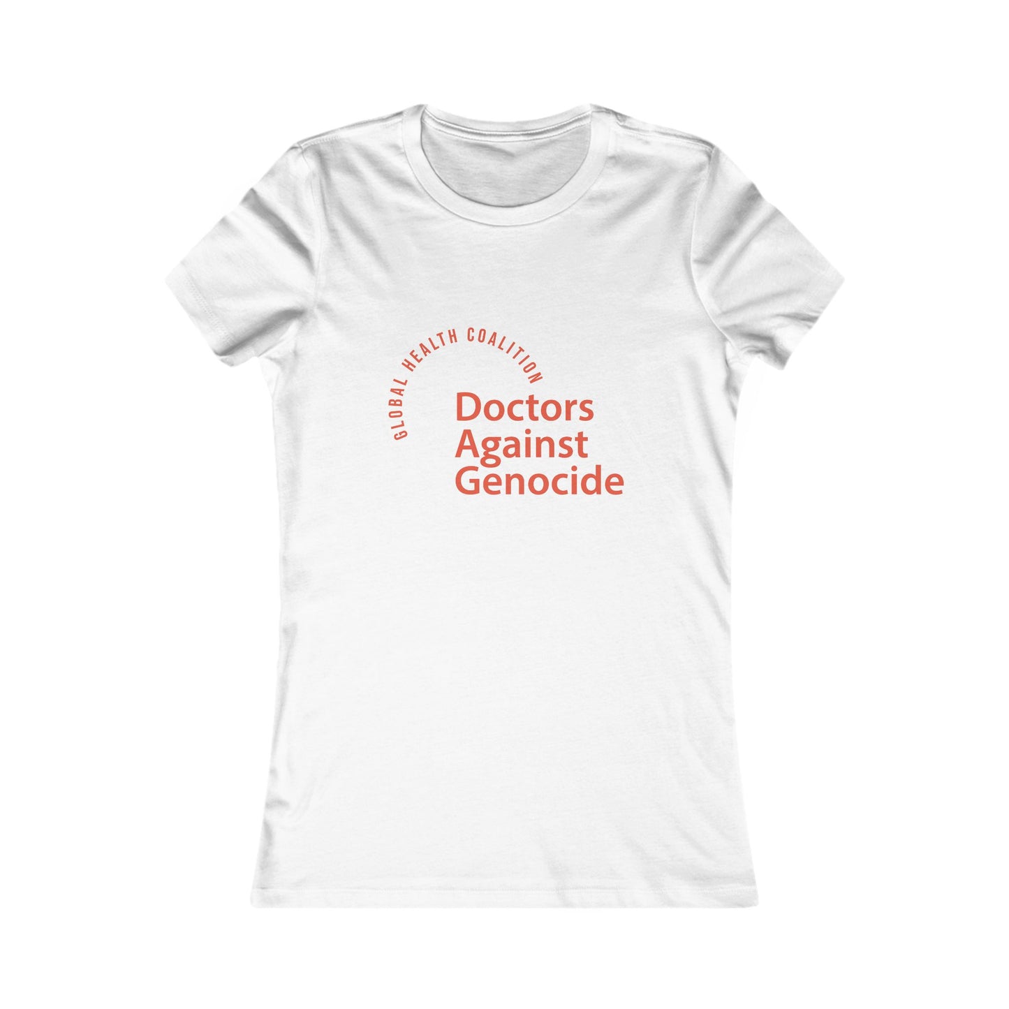 Doctors Against Genocide Women's Tee – Medical Advocacy  Shirt