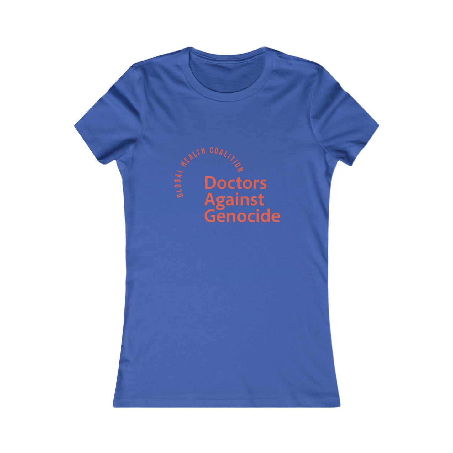Doctors Against Genocide Women's Tee – Medical Advocacy  Shirt